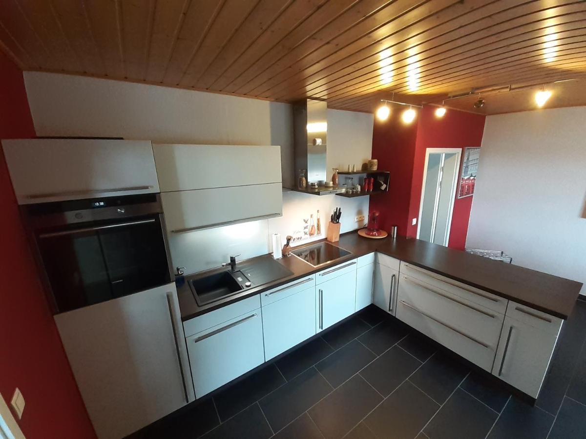 Ferienwohnung Terrasse Parkplatz Wallbox Nuerburgring Herresbach Exterior foto